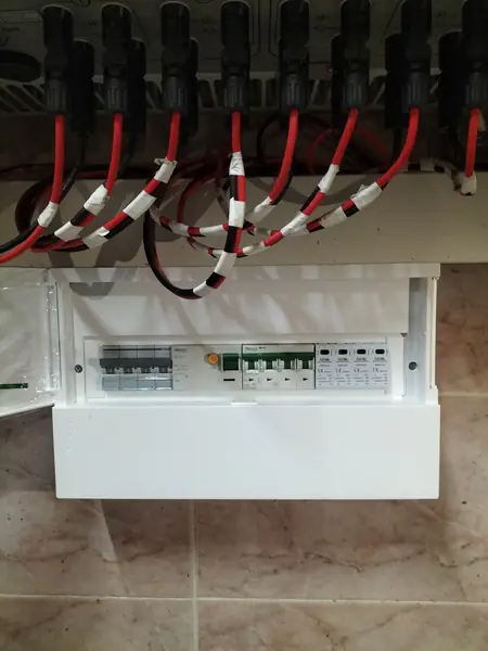 Cuadro de protección